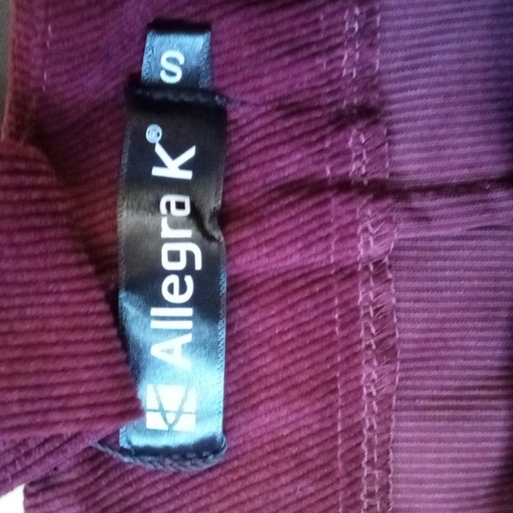 Allegra K corduroy skirt overalls - Picture 7 of 9